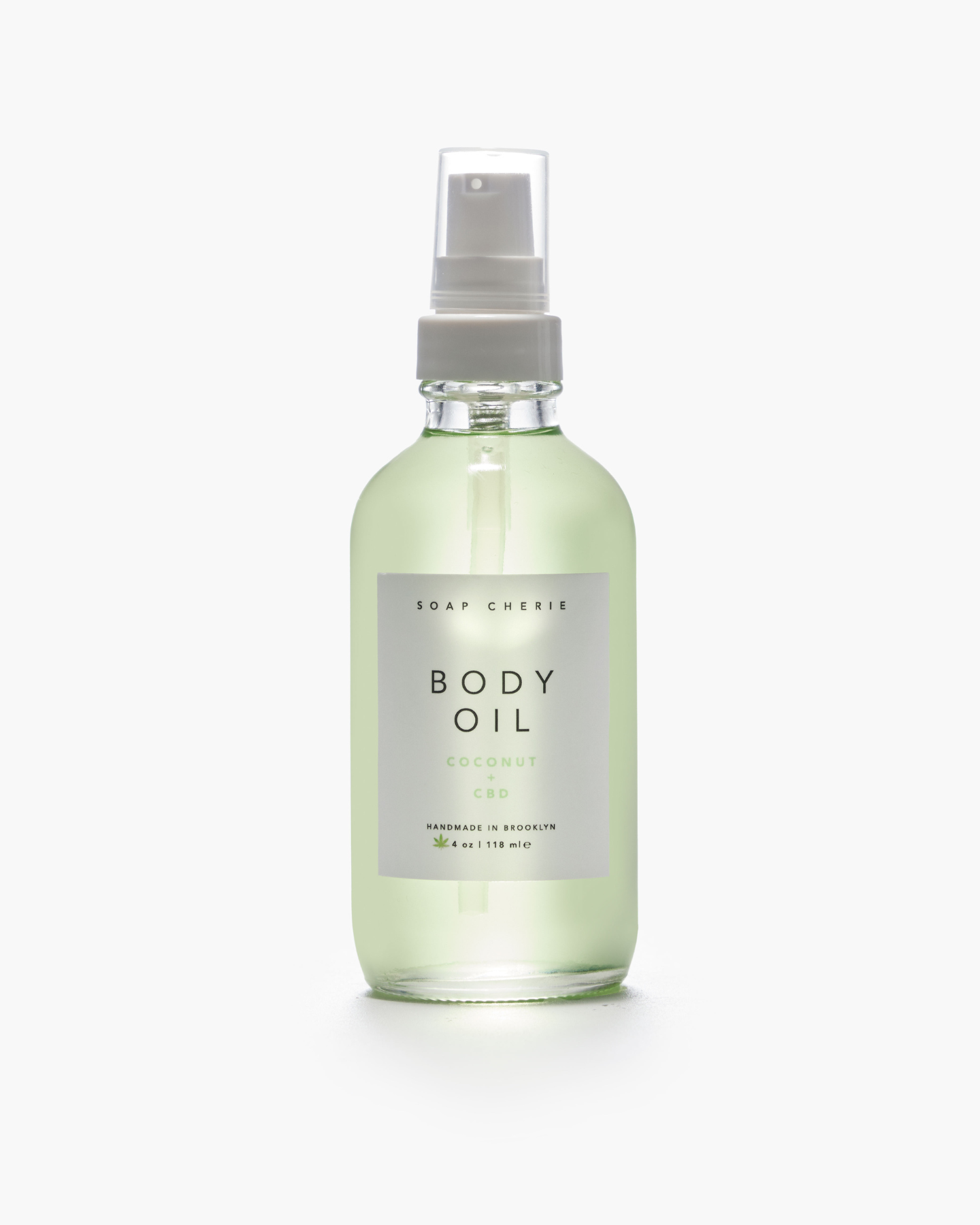 Body Oil Coconut CBD - Soap Cherie