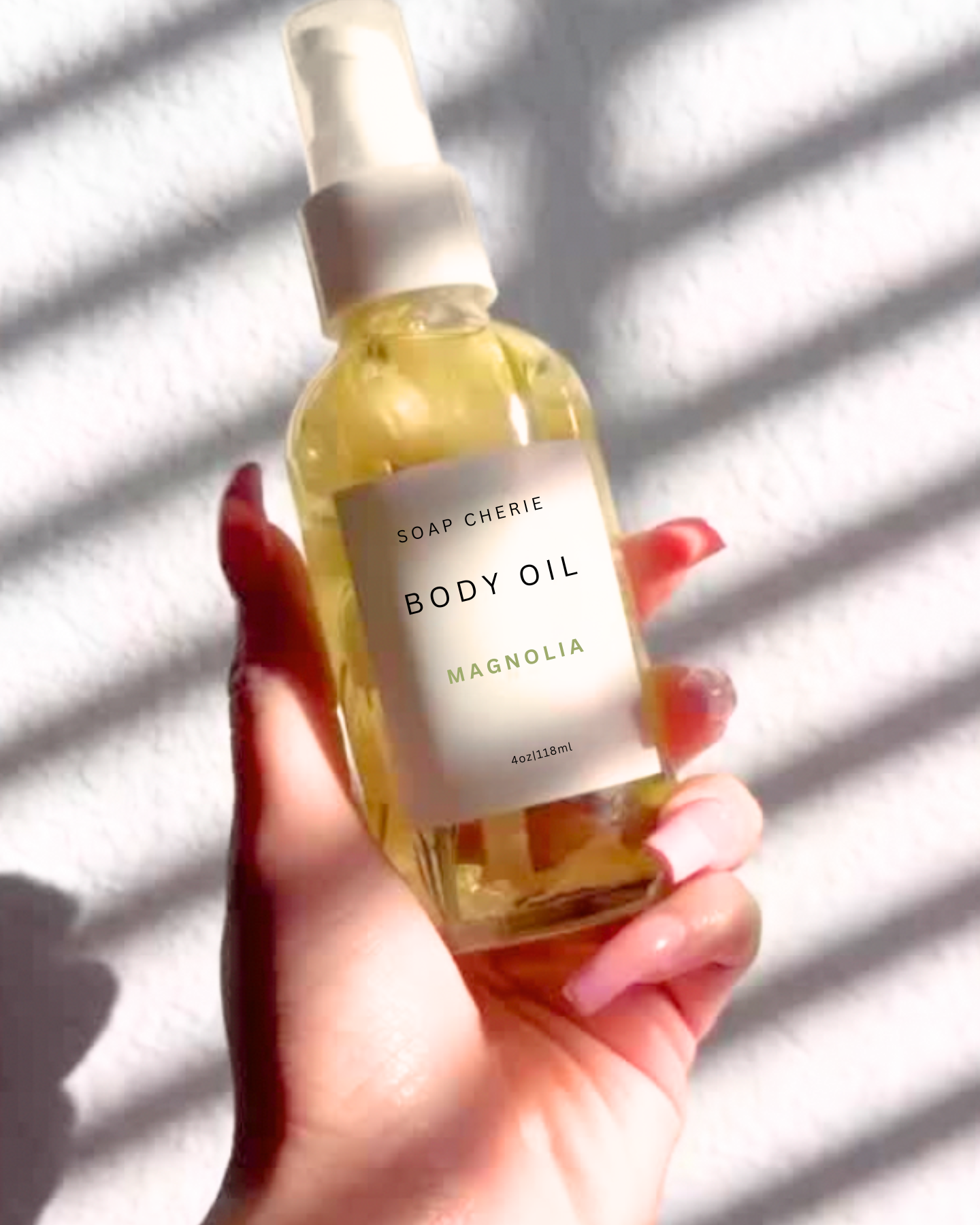 Body Oil Magnolia - Soap Cherie