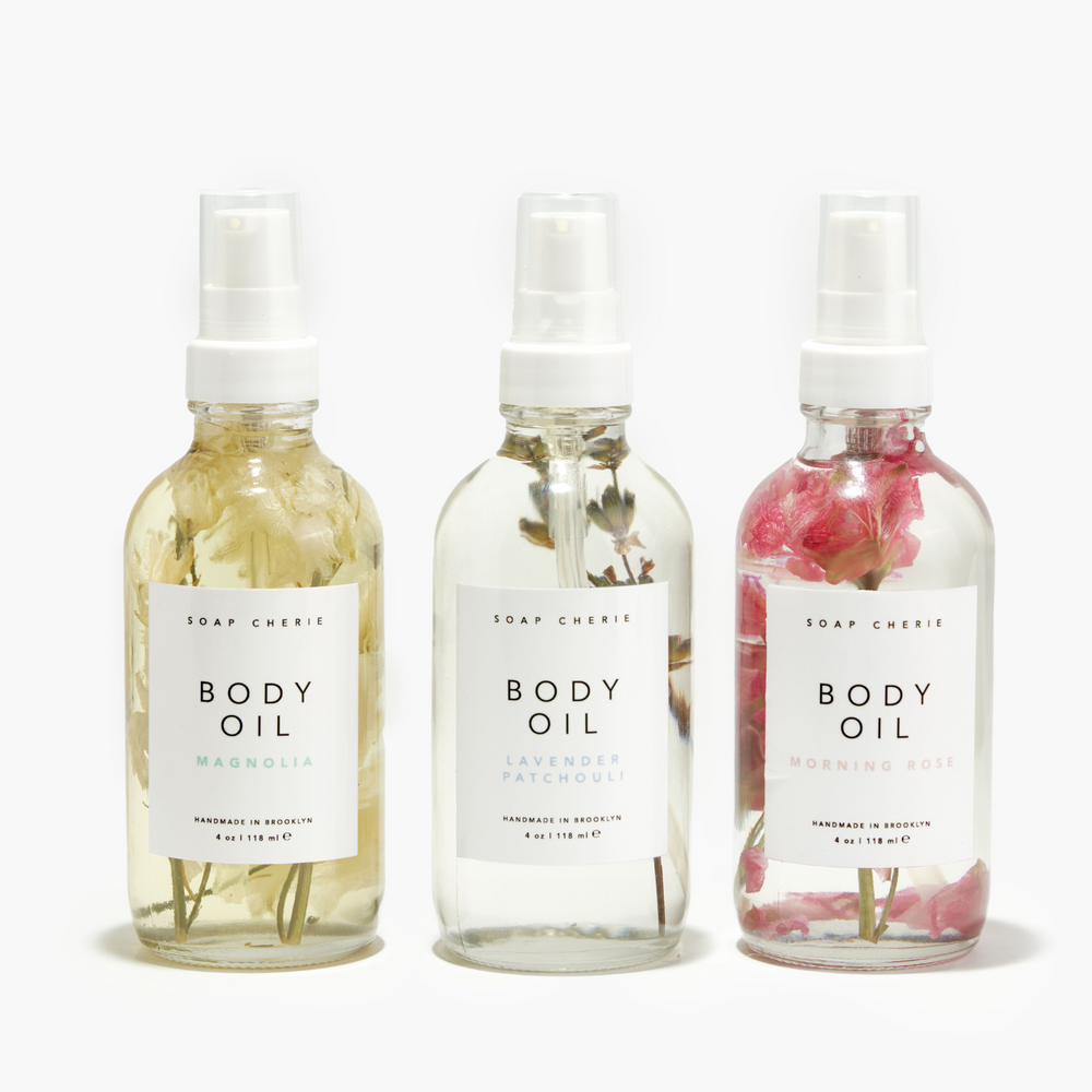 Botanical Body Oil Trio: