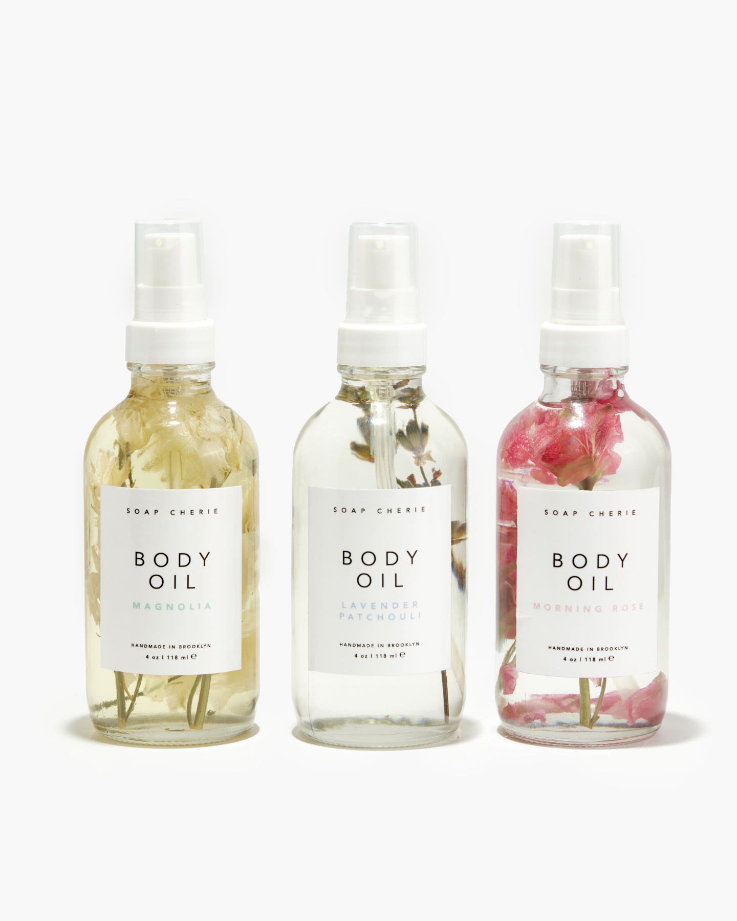 Botanical Body Oil Trio: