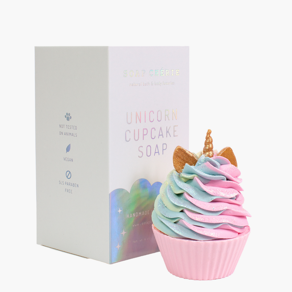 Unicorn Cupcake Soap