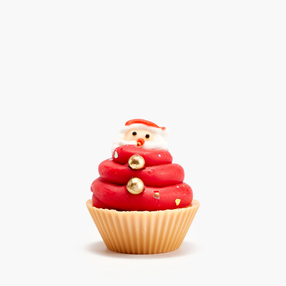 Mini Santa Cupcake Soap