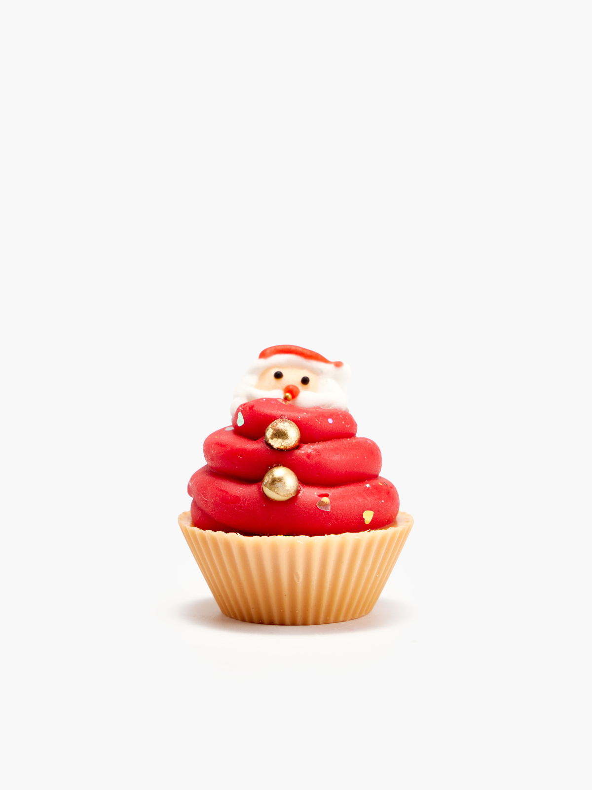 Mini Santa Cupcake Soap