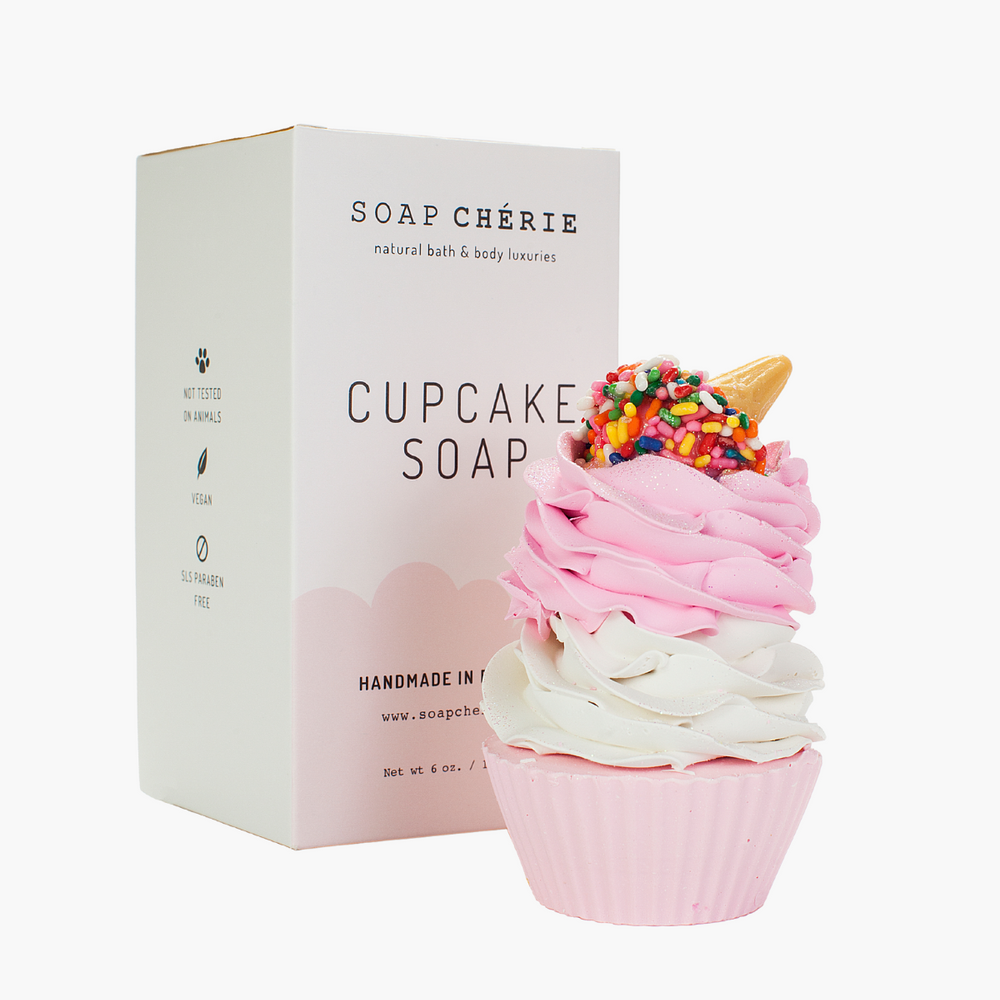 Ice Cream Cupcake Soap