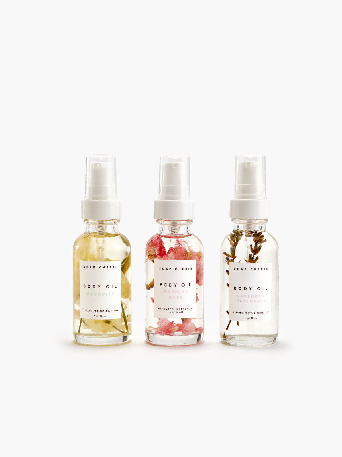 Mini Trio or Body Oil – Soap Cherie