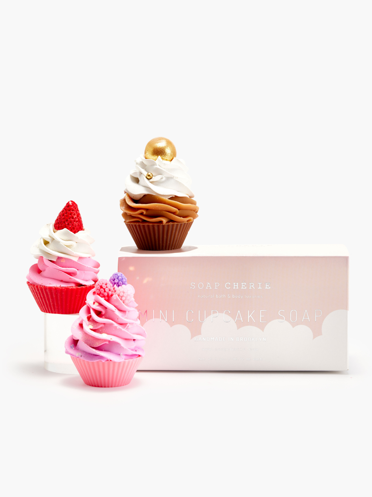 Mini Trio Cupcake Soap